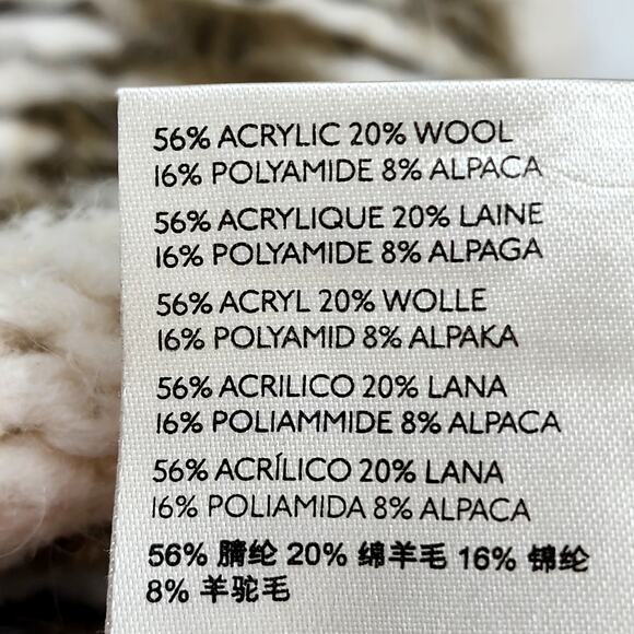 Free People x Alpine Pullover Scoop Neck Dropped Shoulders Sweater Size XS - Picture 4 of 5